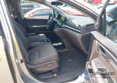 2018 Honda Odyssey Ex from USA, damaged, VIN 5FNRL6H53JB066563